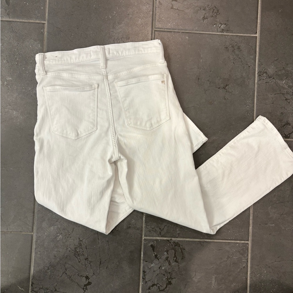 Madewell Cropped White Jeans - Picture 2 of 4